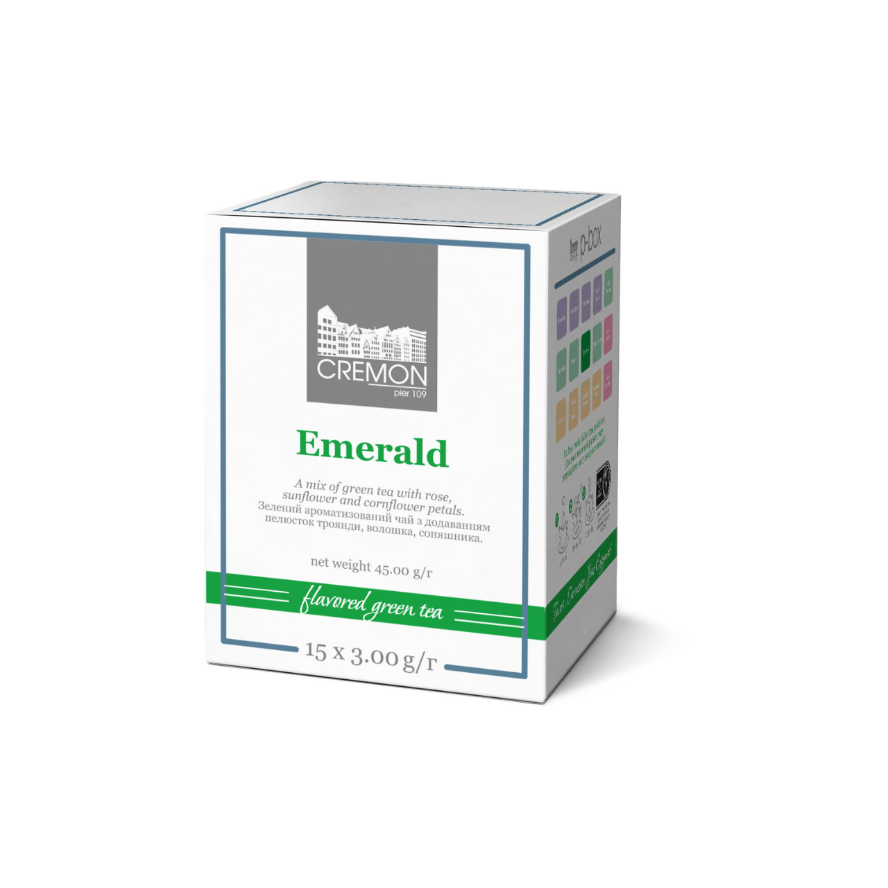 emer Чай зелений Емеральд 15 шт х 3.0 г - Зображення 1